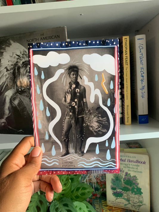 Cloud Man, Assiniboine - Native American Ancestor Collectable 5x7 Postcard