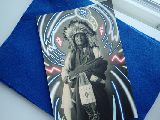 Turning Eagle 6x9-inch Altar Card & Sacred Art Print